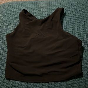 Conscious crop athleta black xs worn once